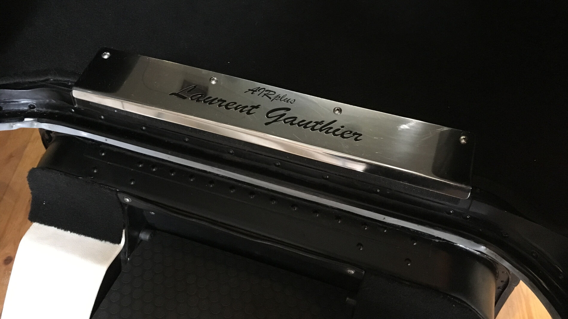 Stainless steel engraved